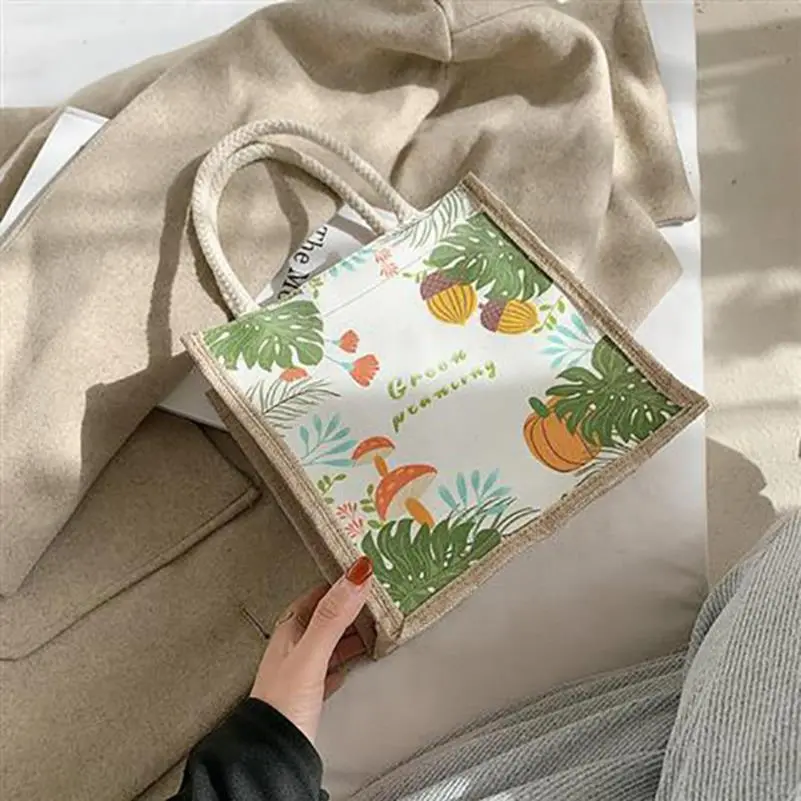 2025新款大容量帆布包日系时尚手提购物