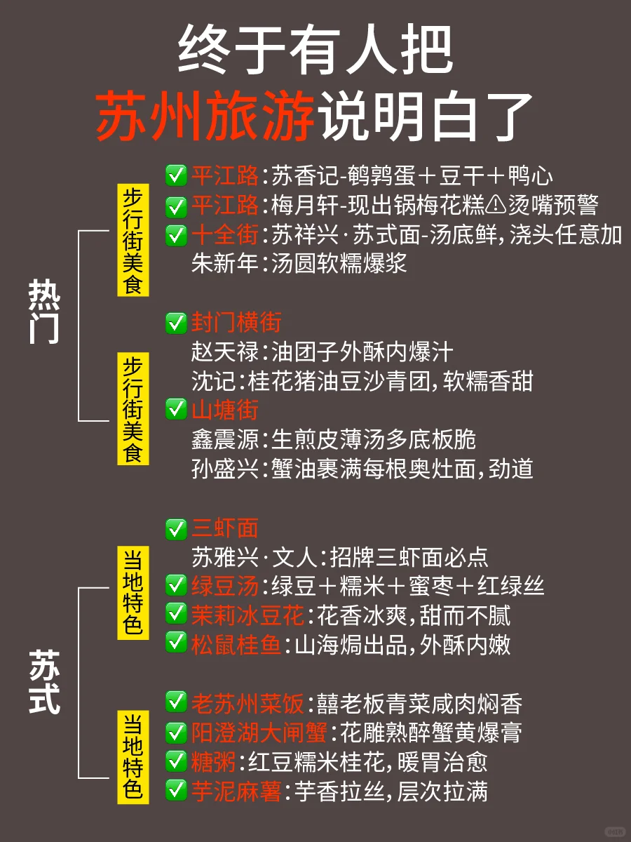 苏州｜7~9月游玩攻略！详细❌不绕路
