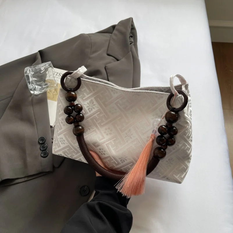 新中式国风壮锦包包女包2025新款轻奢小