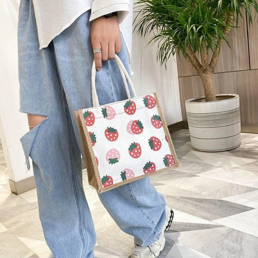 2025新款大容量帆布包日系时尚手提购物