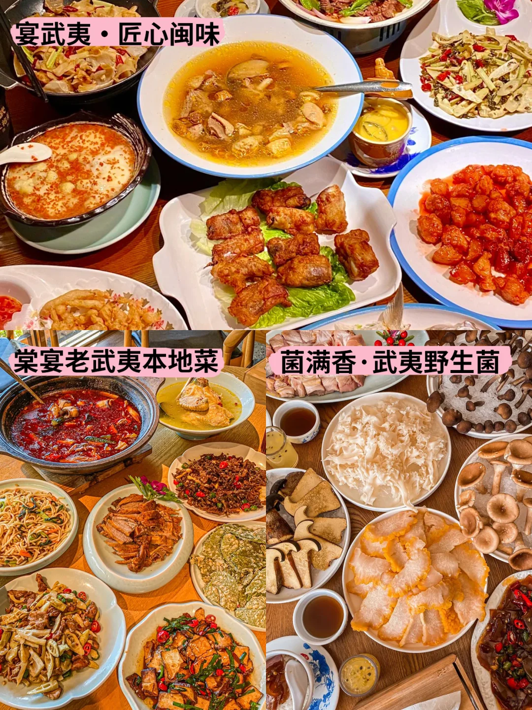 J人做的武夷山攻略，满意的睡不着