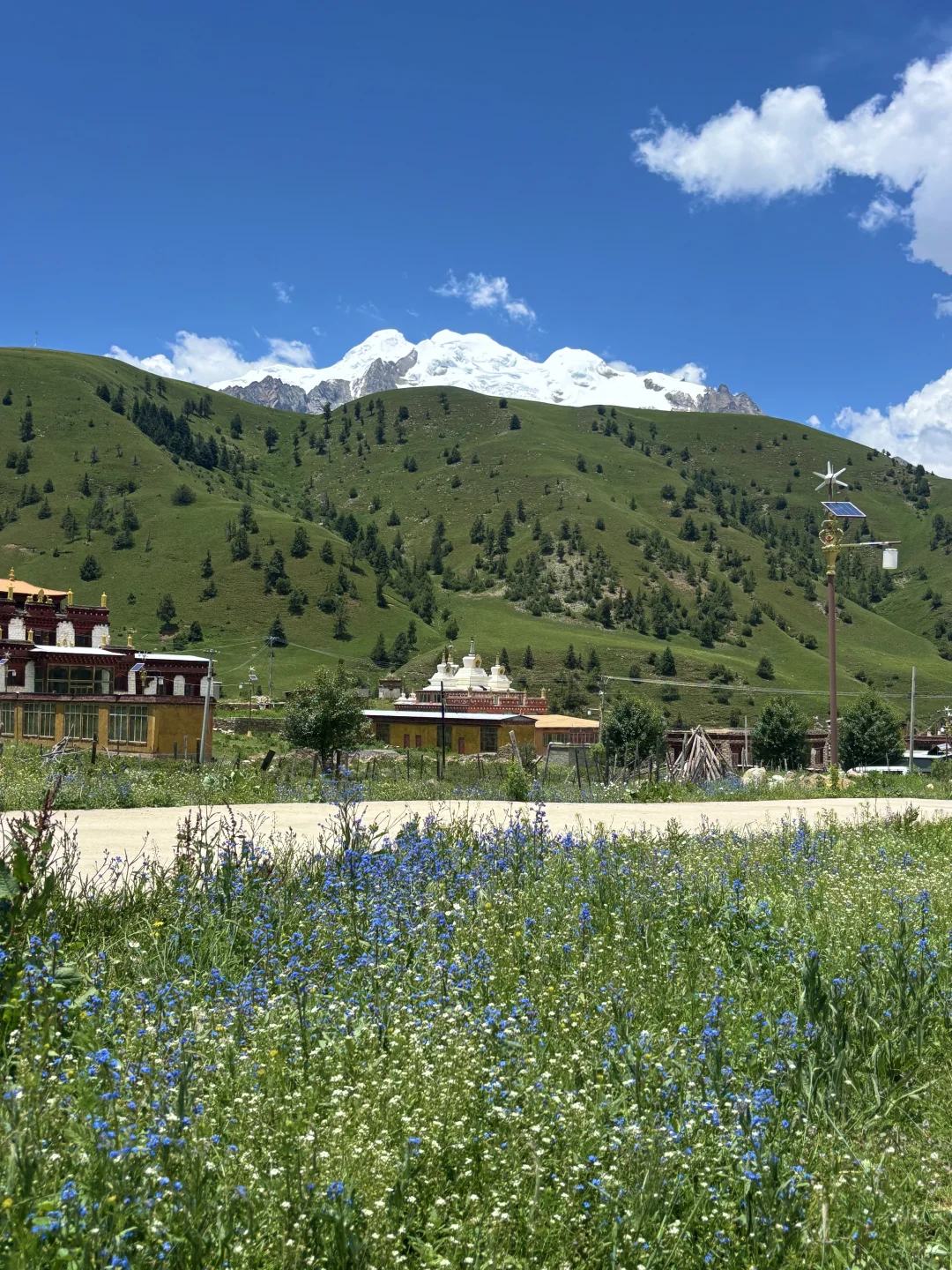 不输瑞士!分享一个8月川西封神地