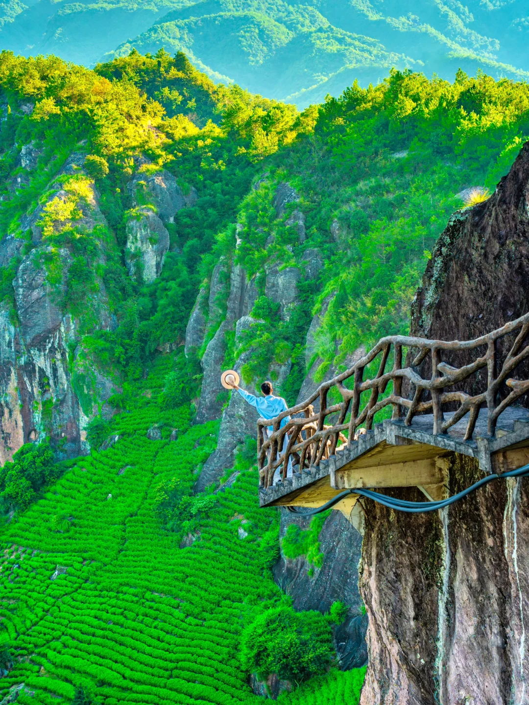 江浙沪必打卡❗️双童山的云端秘境美到心颤💗