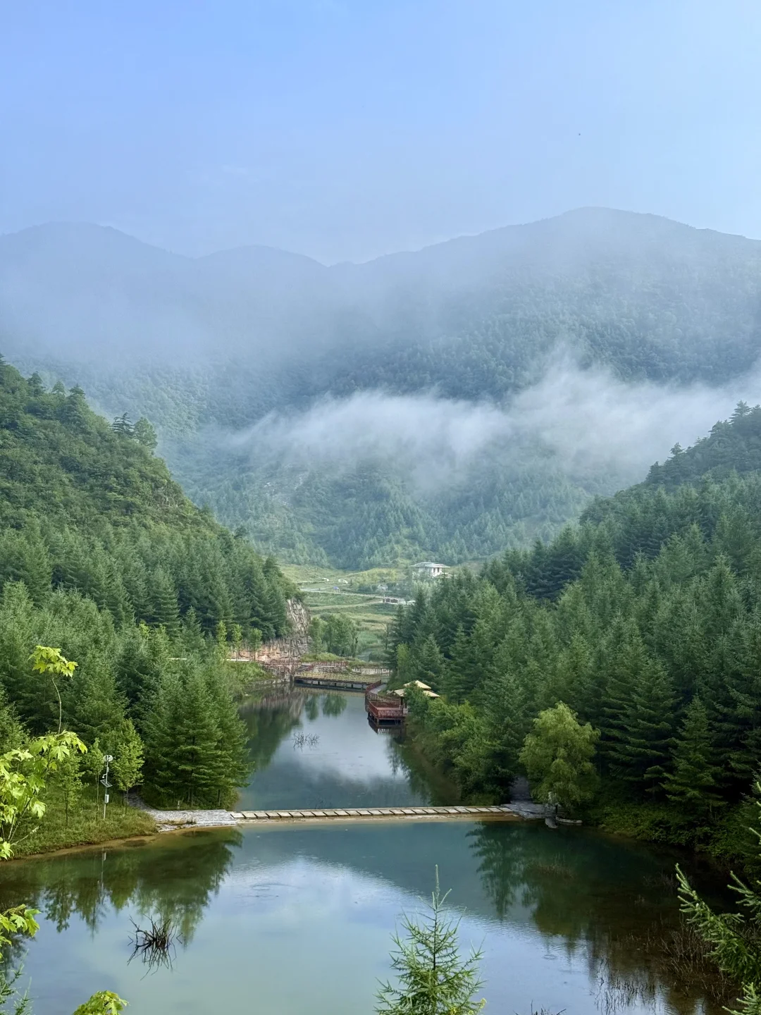 2025-8-5继续在红池坝逛，万幸城到西流溪