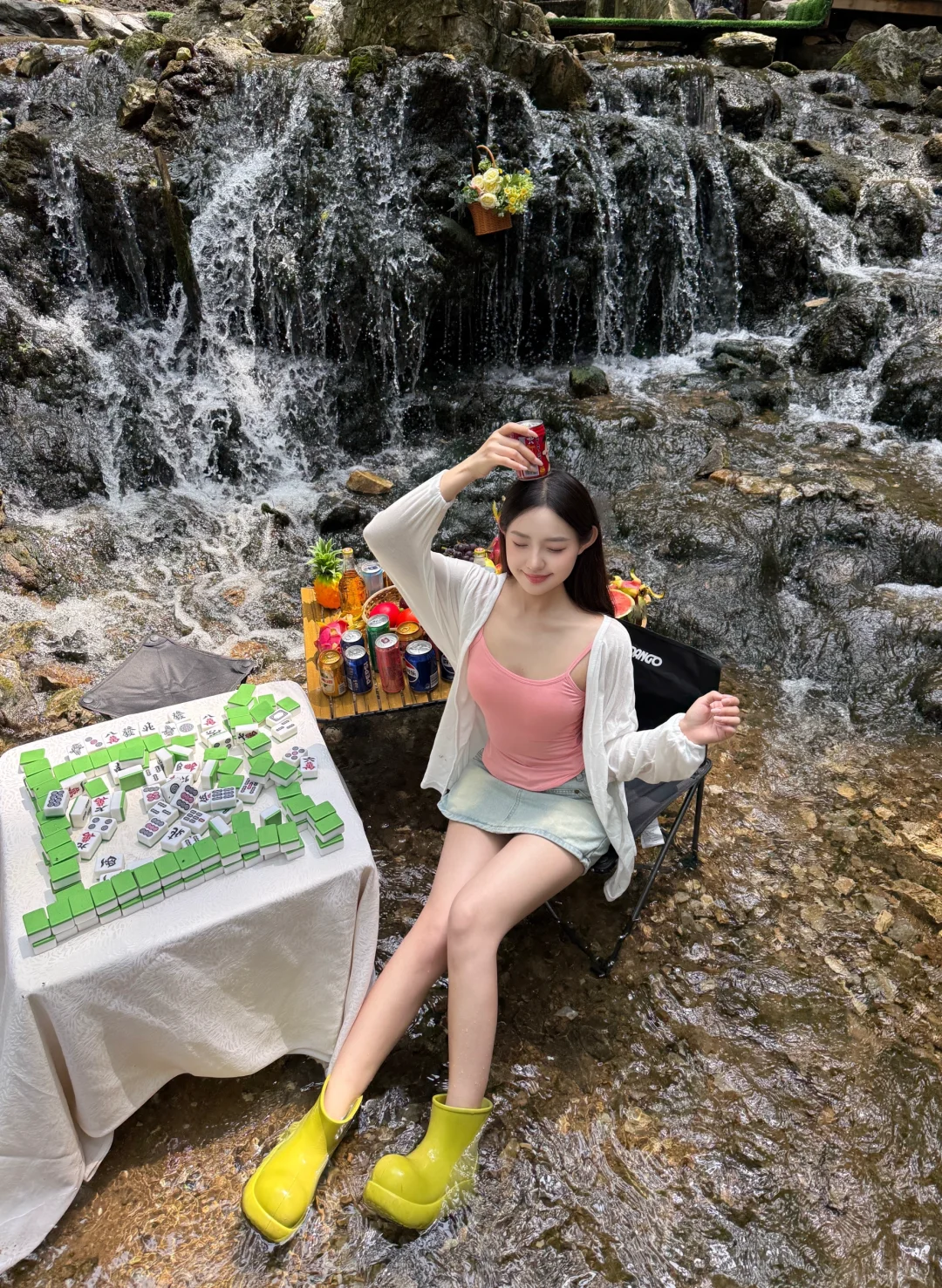 为了这个爱心洞特意去了一趟洛阳…美晕了…🥹