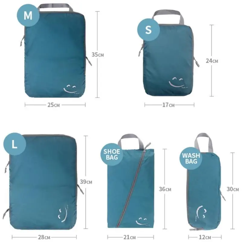 旅行衣服收纳袋套装出差压缩收纳袋防水整理