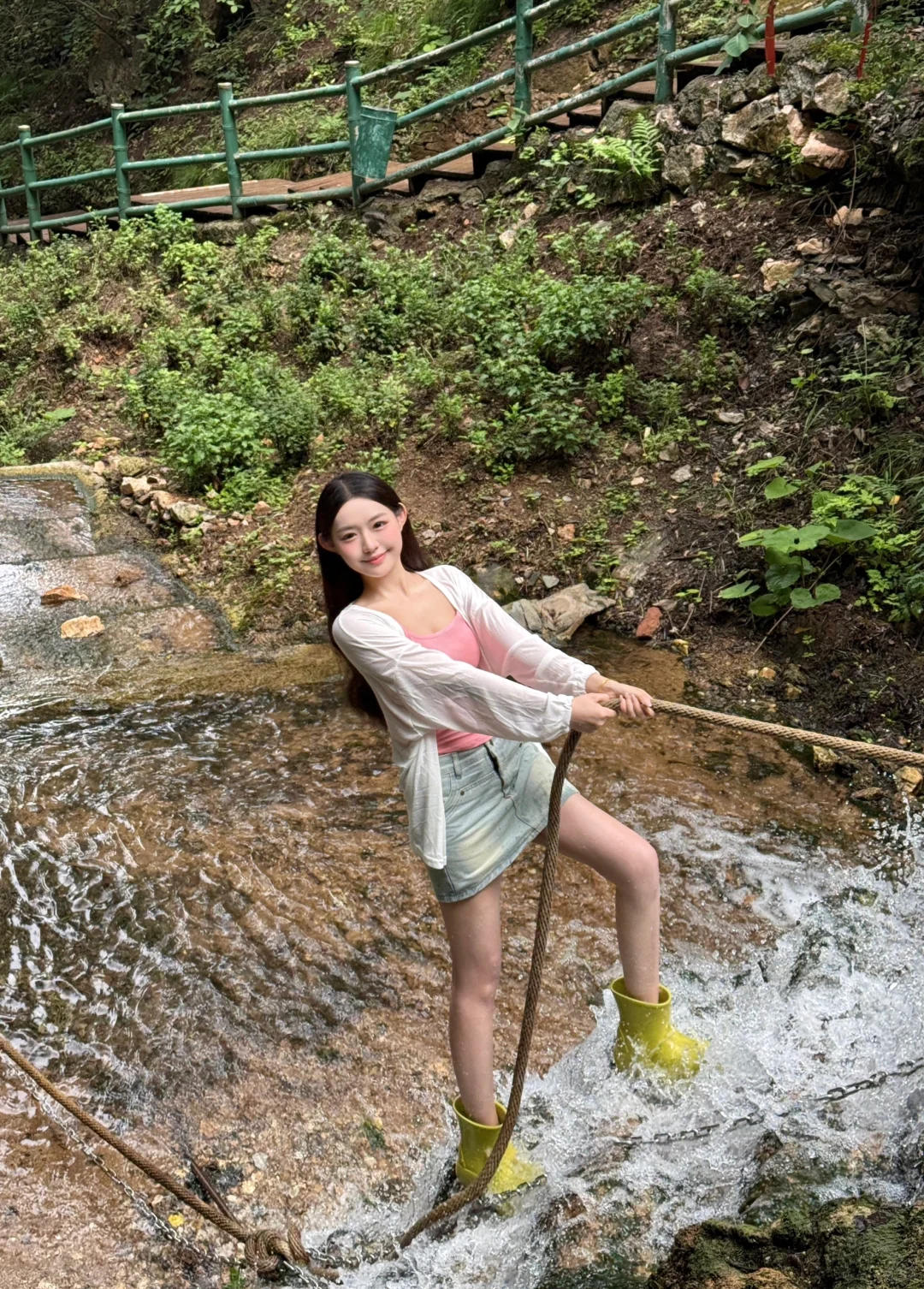 为了这个爱心洞特意去了一趟洛阳…美晕了…🥹