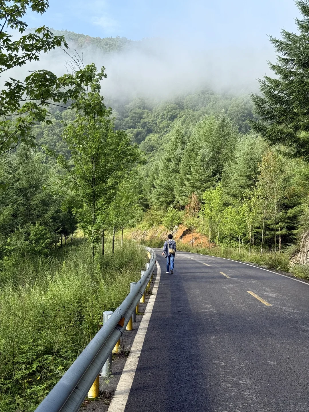 2025-8-5继续在红池坝逛，万幸城到西流溪