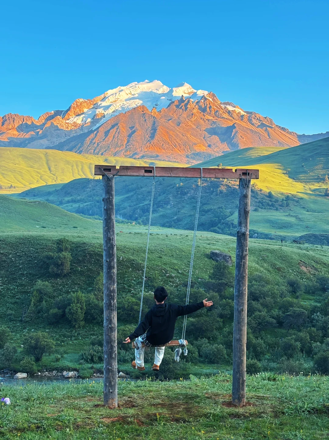 不输瑞士!分享一个8月川西封神地