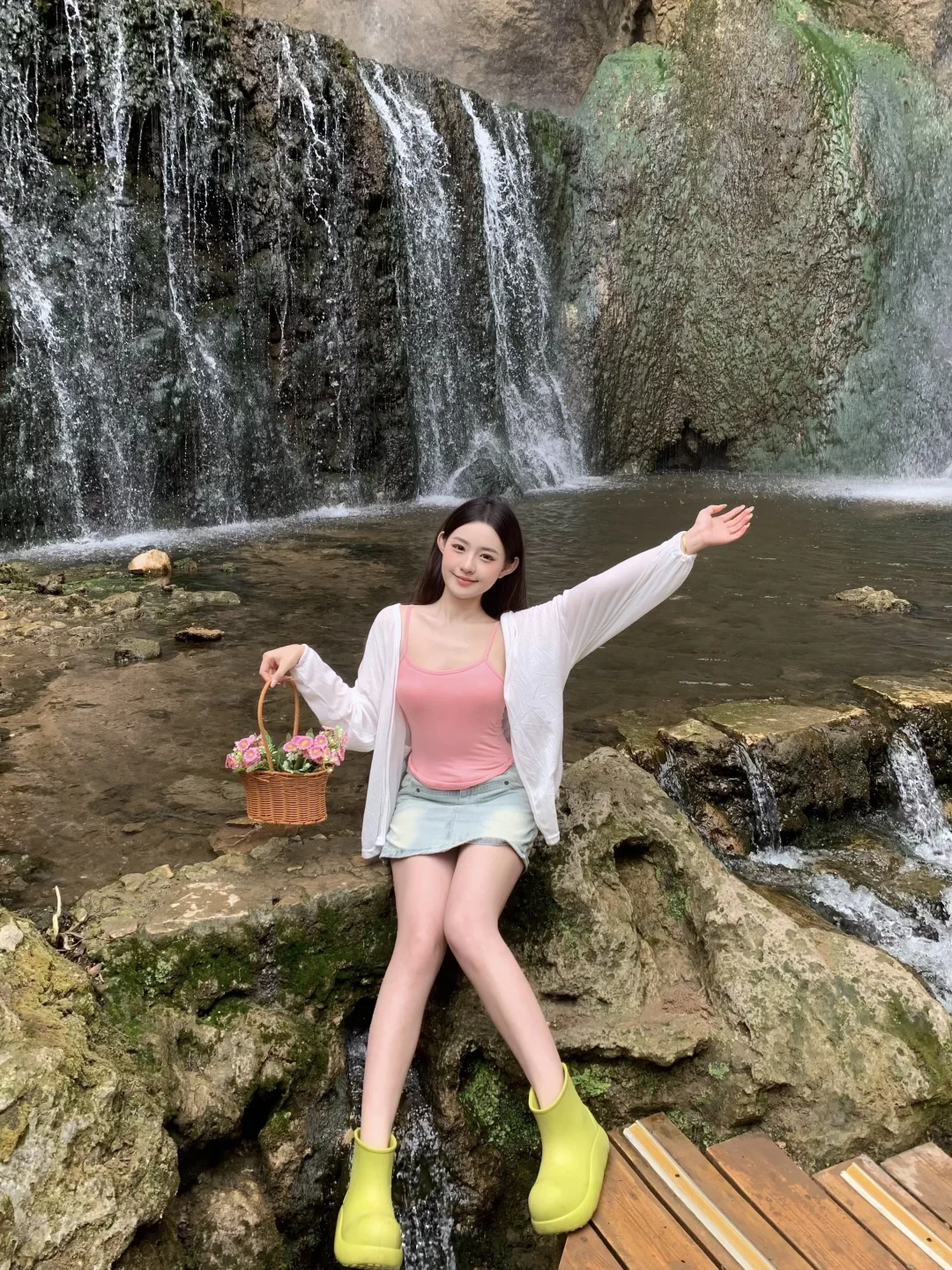 为了这个爱心洞特意去了一趟洛阳…美晕了…🥹