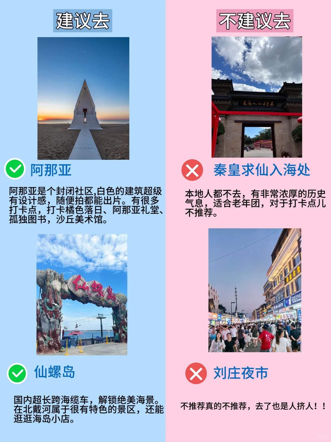 秦皇岛旅游攻略🌴🌴避坑指南