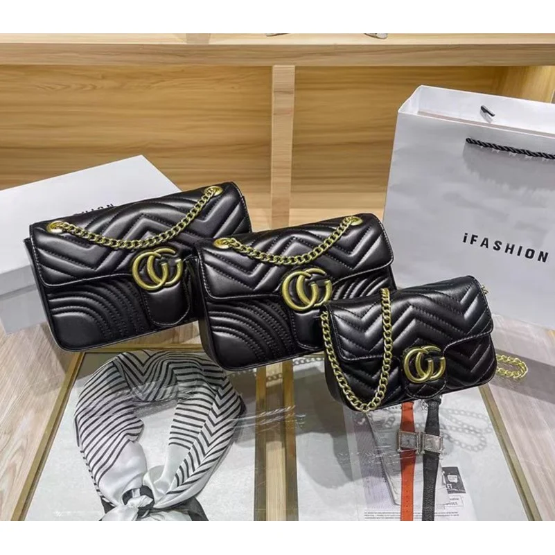 香港女士真皮包包2025新款斜挎包小香风