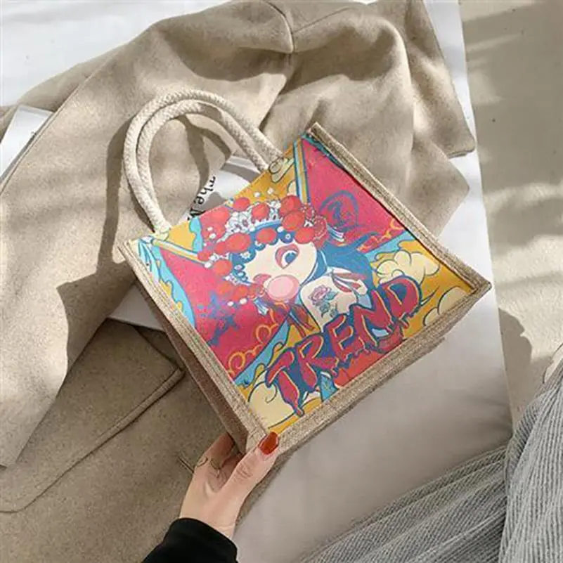 2025新款大容量帆布包日系时尚手提购物