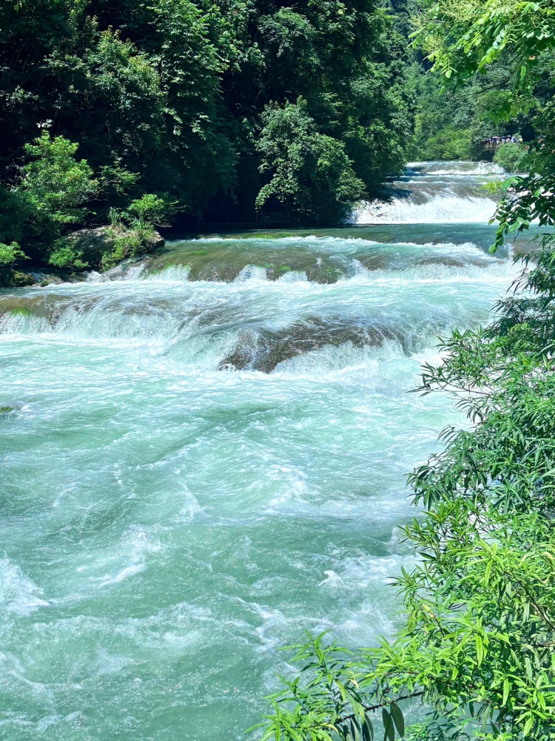 众所周知，小七孔这种景区都是看天吃饭的