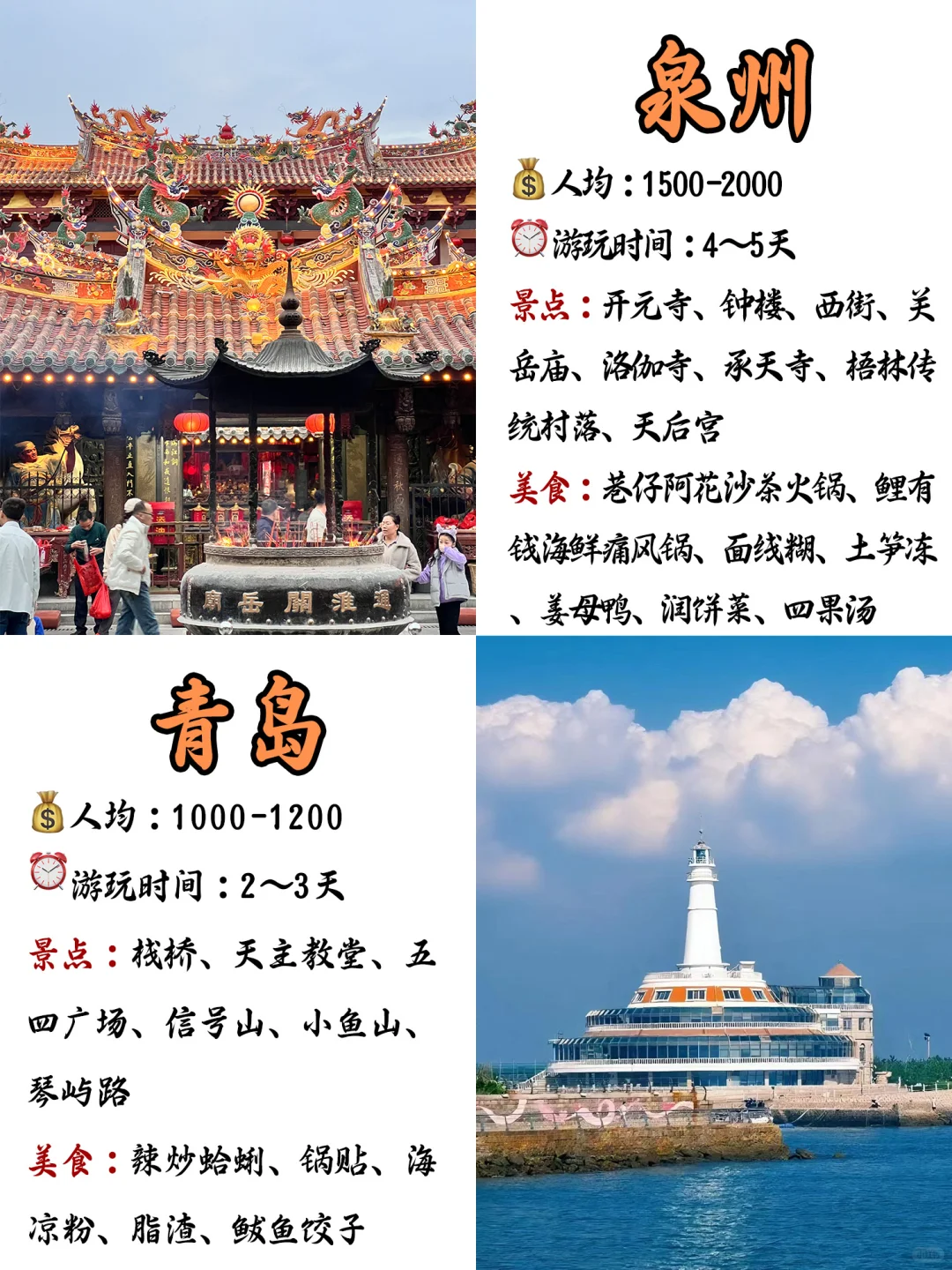 👭闺蜜出游，情侣约会超适合的旅游城市！