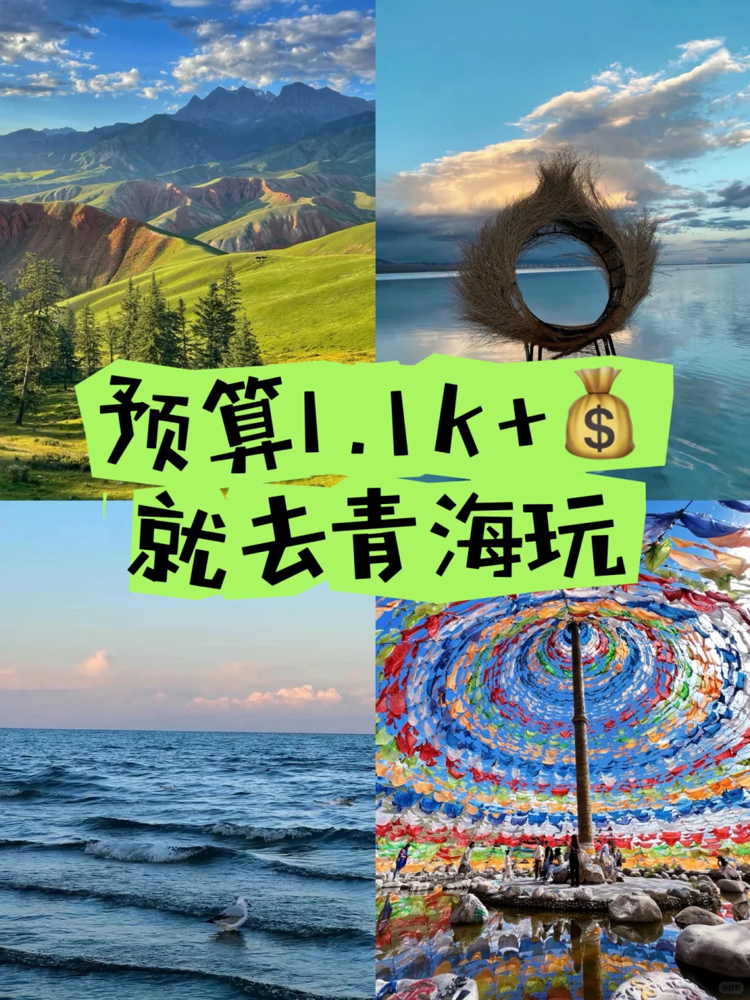 预算1.1k➕💰 就去青海玩🌊