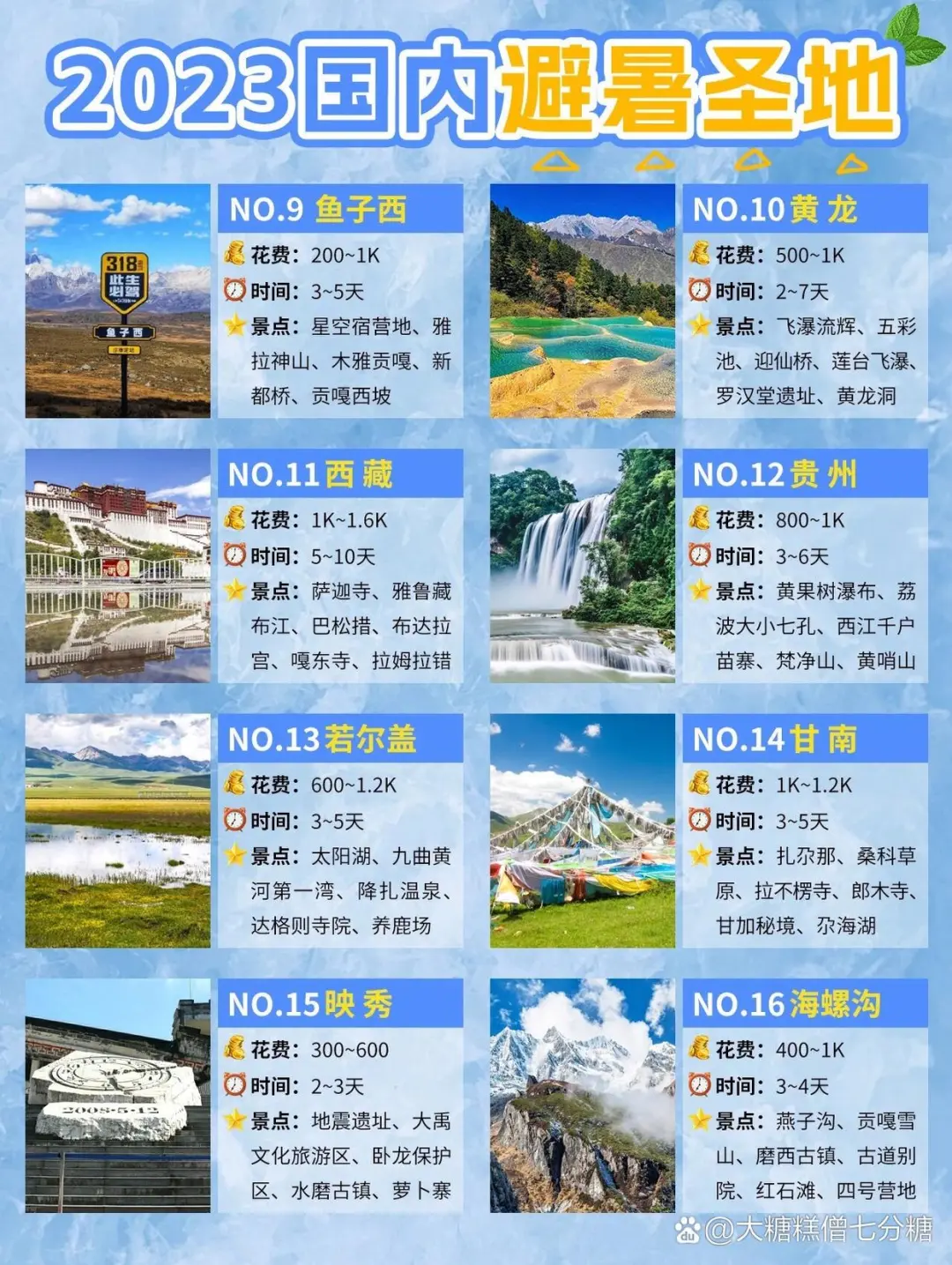 40个国内避暑胜地|🔥暑假旅游地推荐