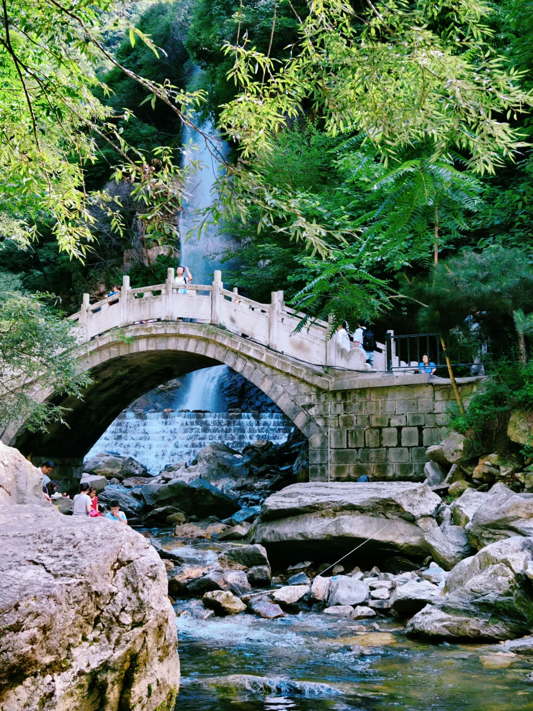 西安🚗1h直达26°C避暑胜地❗️玩水➕云海