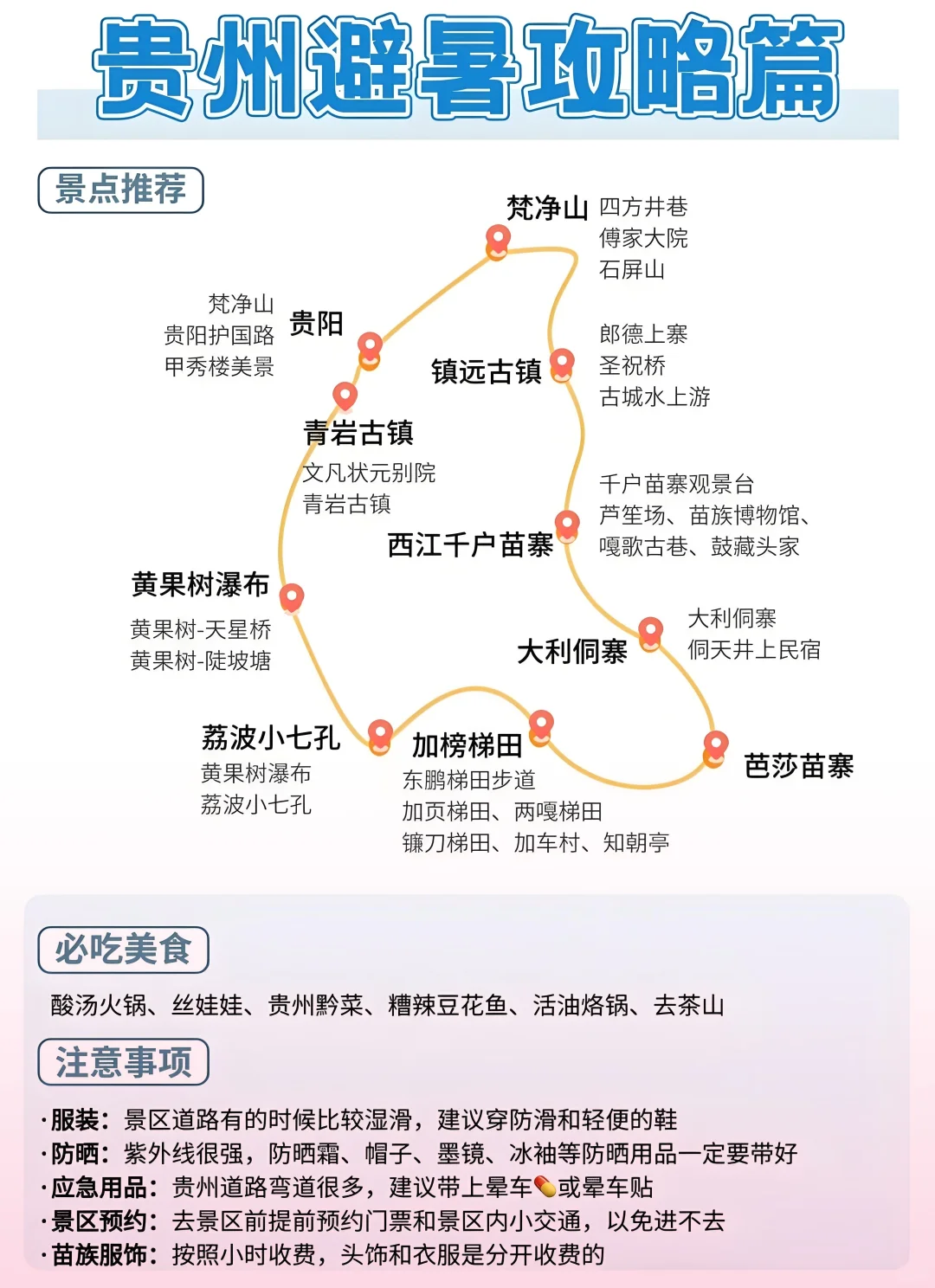 🌿暑期8大爆款旅行地，避暑+高性价比