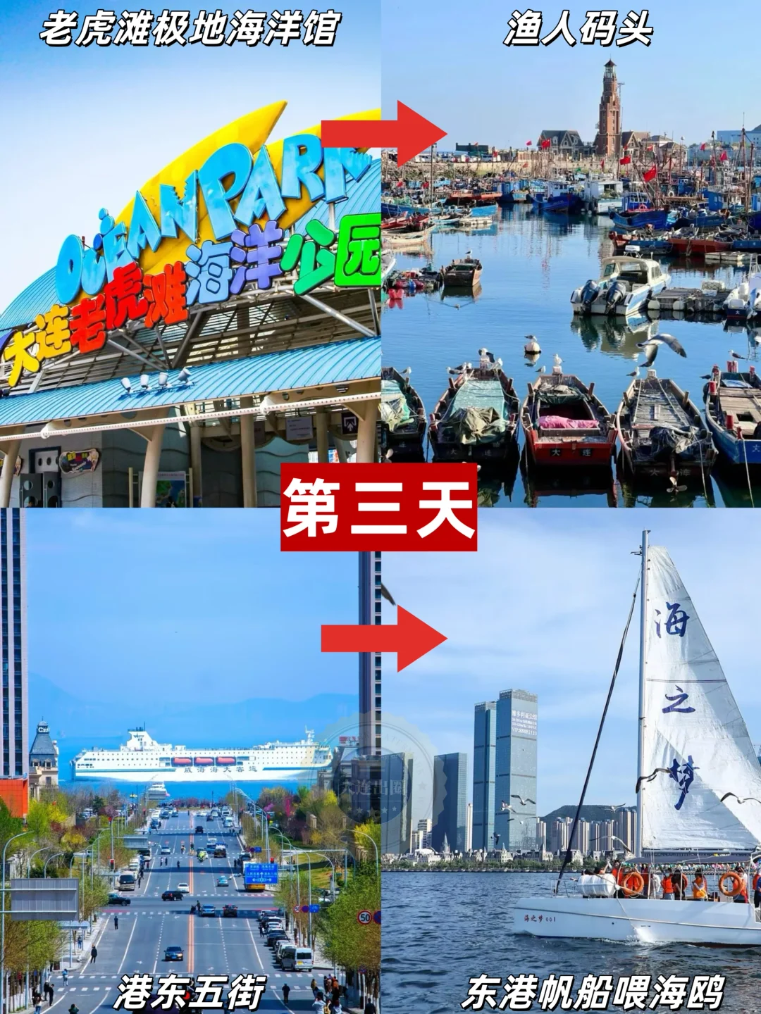 大连亲子游🔥暑假自由行攻略✅不走回头路📍