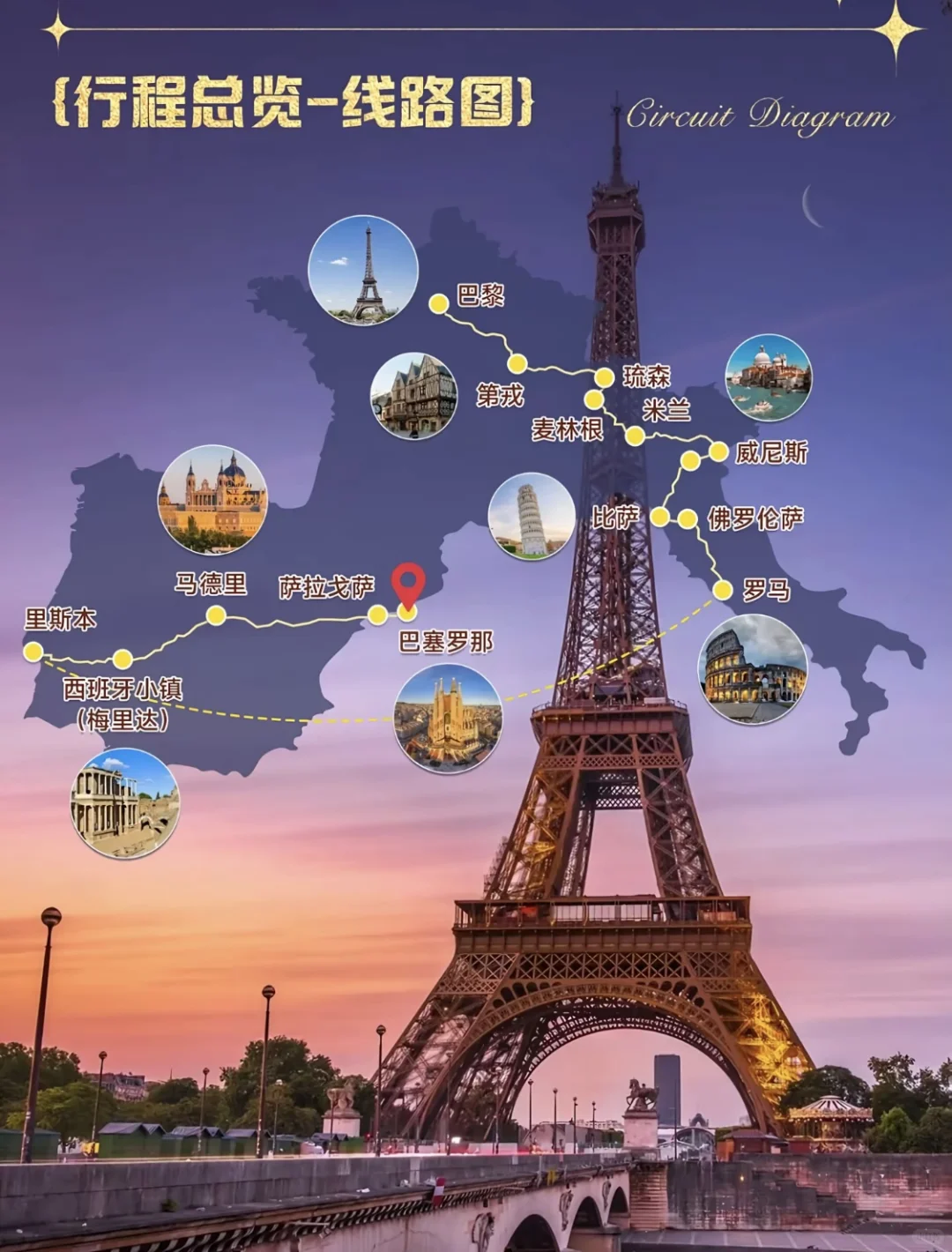 一生想去的欧洲五国环游攻略