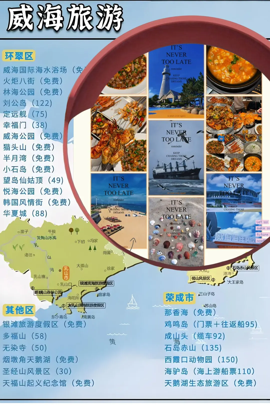 威海旅游零踩雷攻略|照着玩准没错