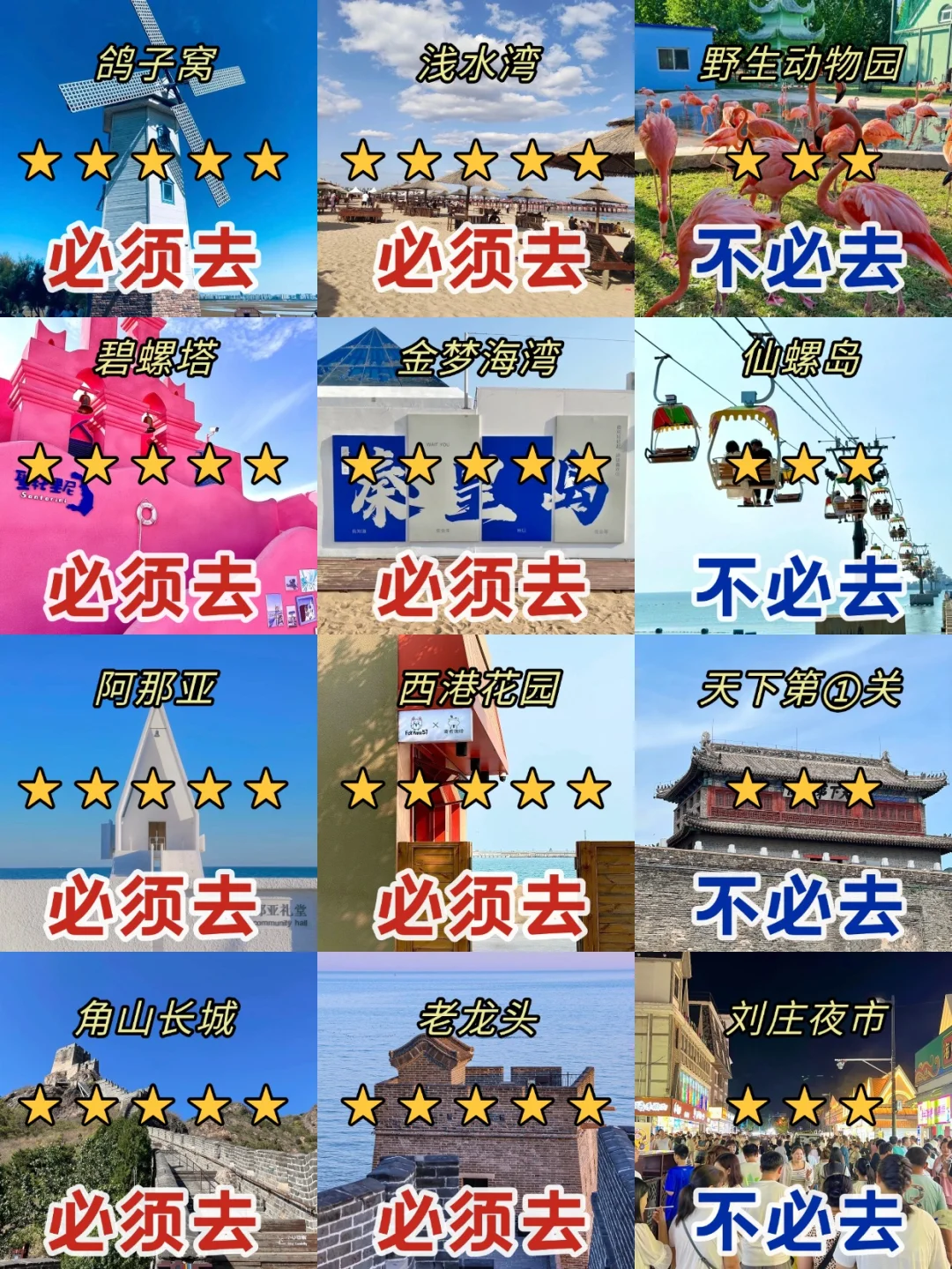 8-9月来秦皇岛到底该去哪，一篇超全概括！