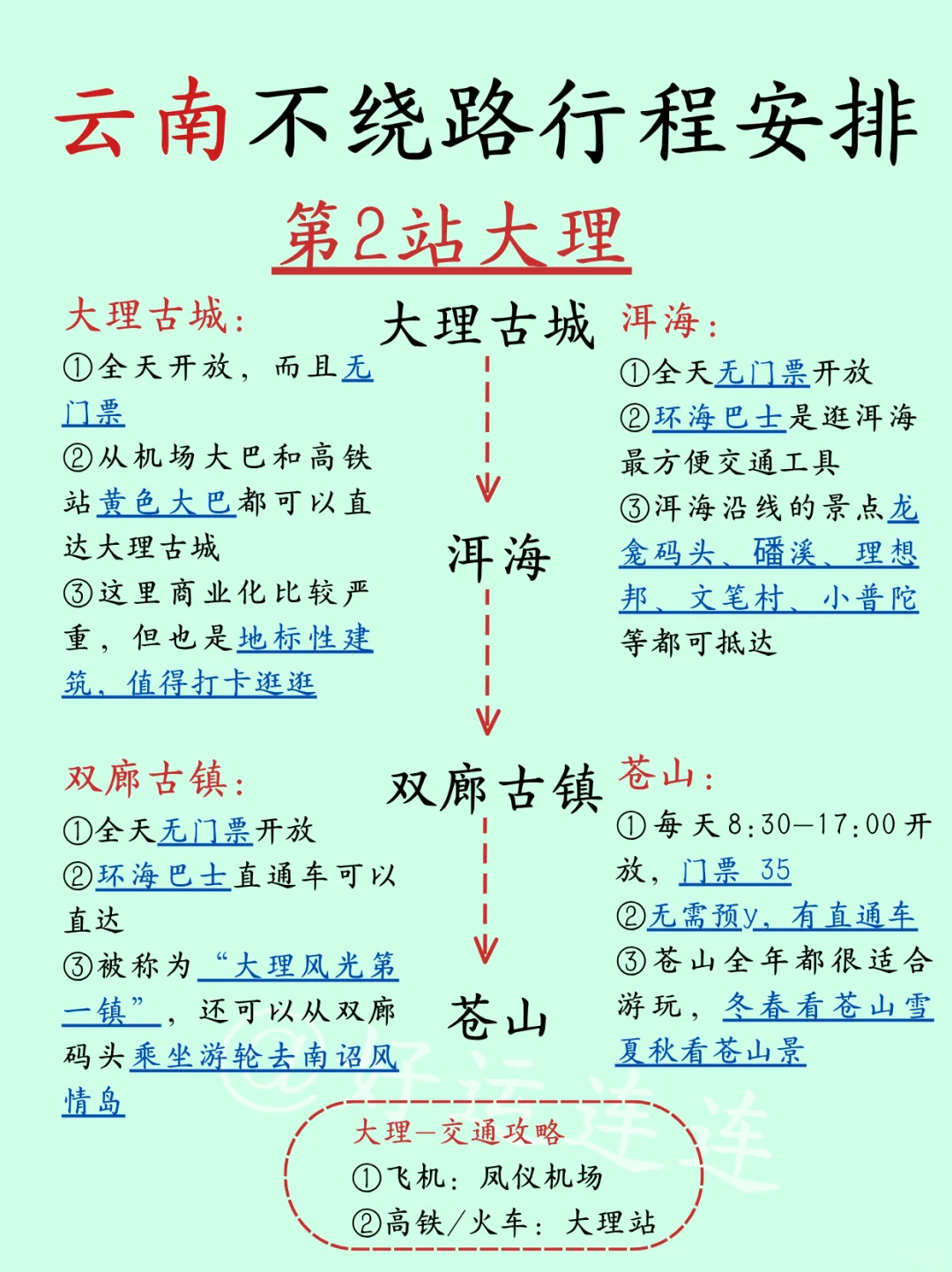 🌈云南旅游｜8-9月玩转云南不踩雷攻略