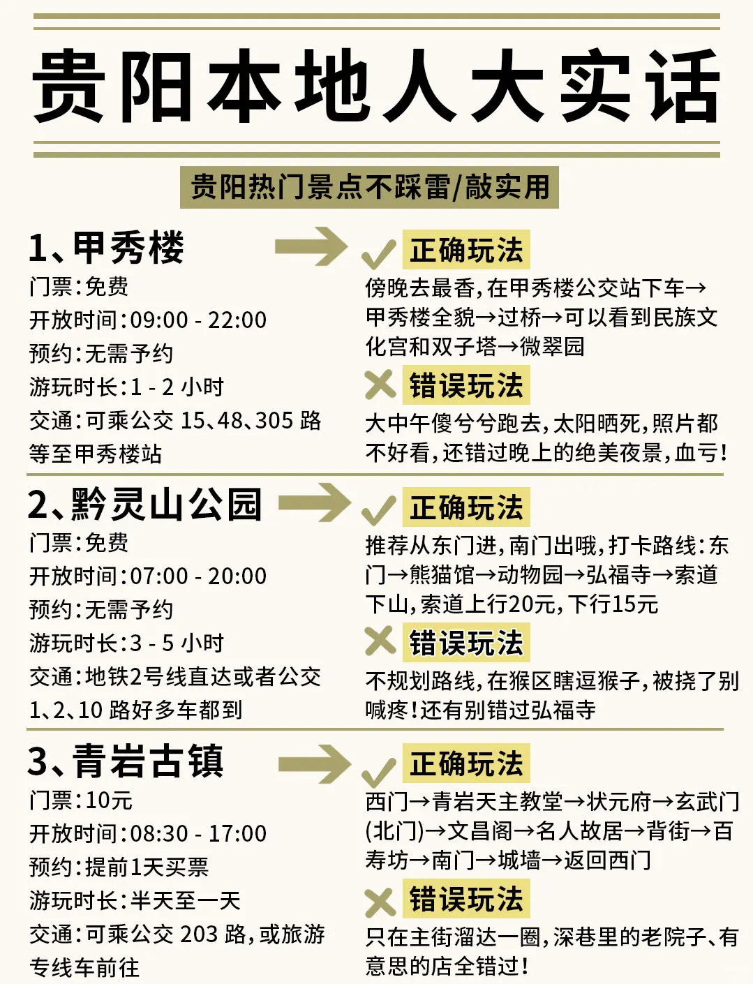 ✨救命!贵阳土著连夜整理的宝藏攻略🔥