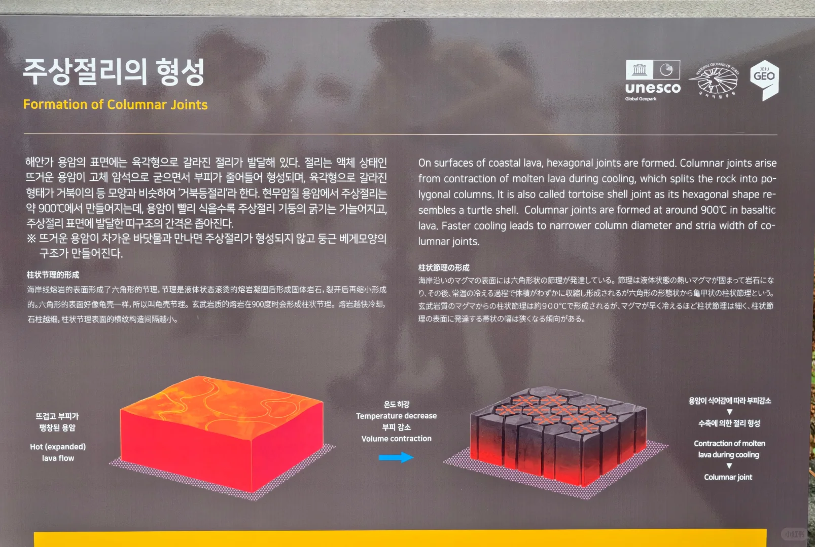 带儿子行万里路-地质学-柱状节理带