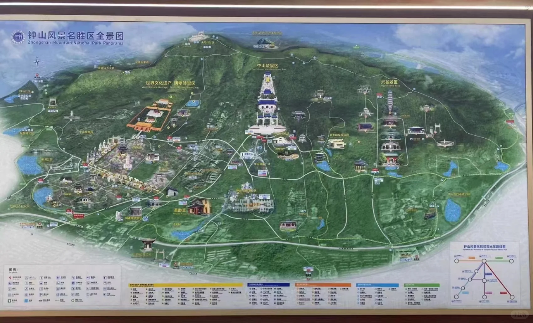 钟山风景区📍一日游🛵高效速通（电瓶车骑行）