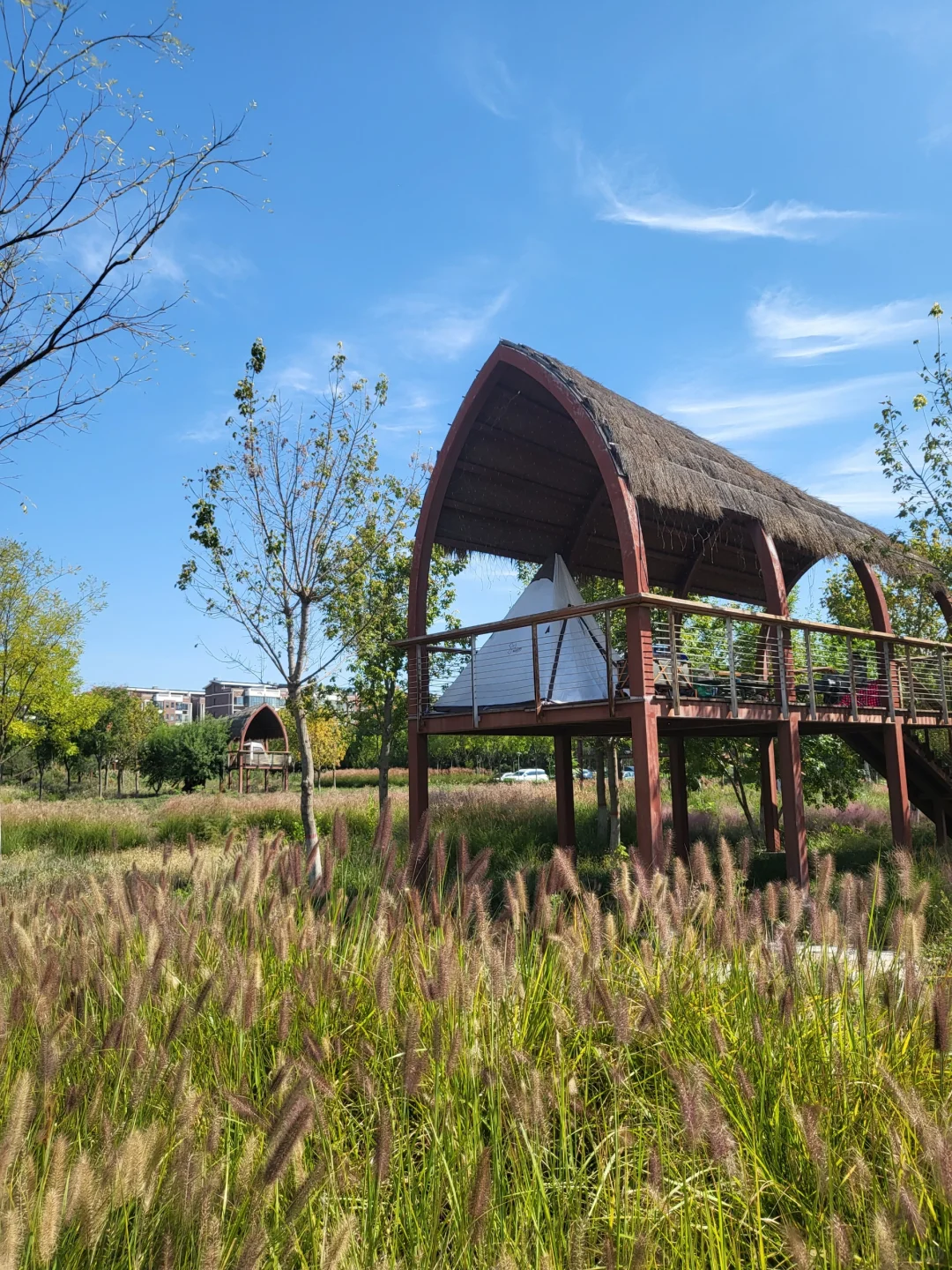 避开人流来这里～邯郸溢泉湖环湖美景