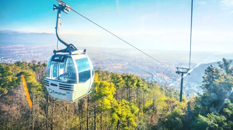 ✨苍山感通索道与寂照庵的绝美邂逅✨