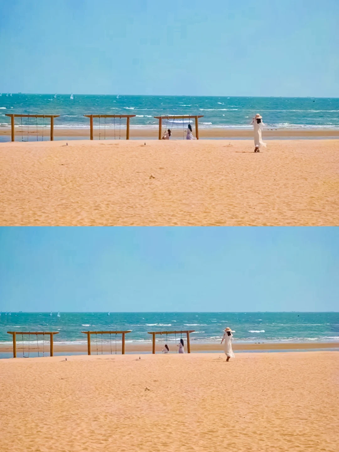 别去阿那亚人挤人‼️这两个小众海滩才是精髓