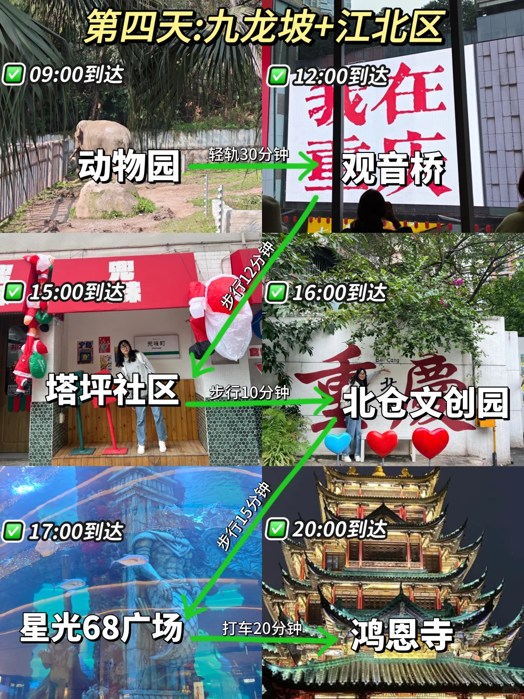 速看！重庆各区景点分布&游玩安排(附攻略