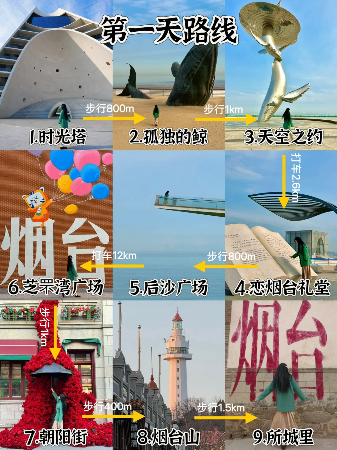 人均300💰烟台48h特种兵citywalk路线攻略🐳