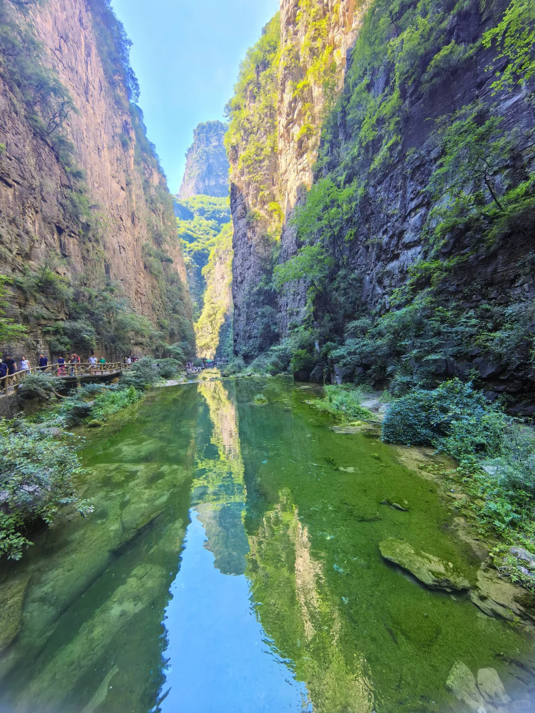 八泉峡这样拍也太美了吧！