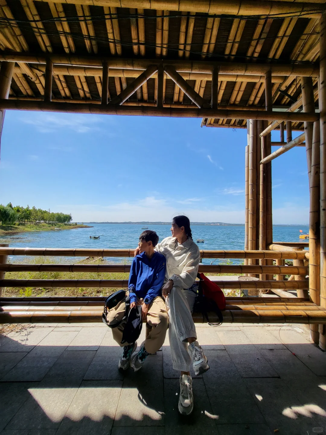 避开人流来这里～邯郸溢泉湖环湖美景