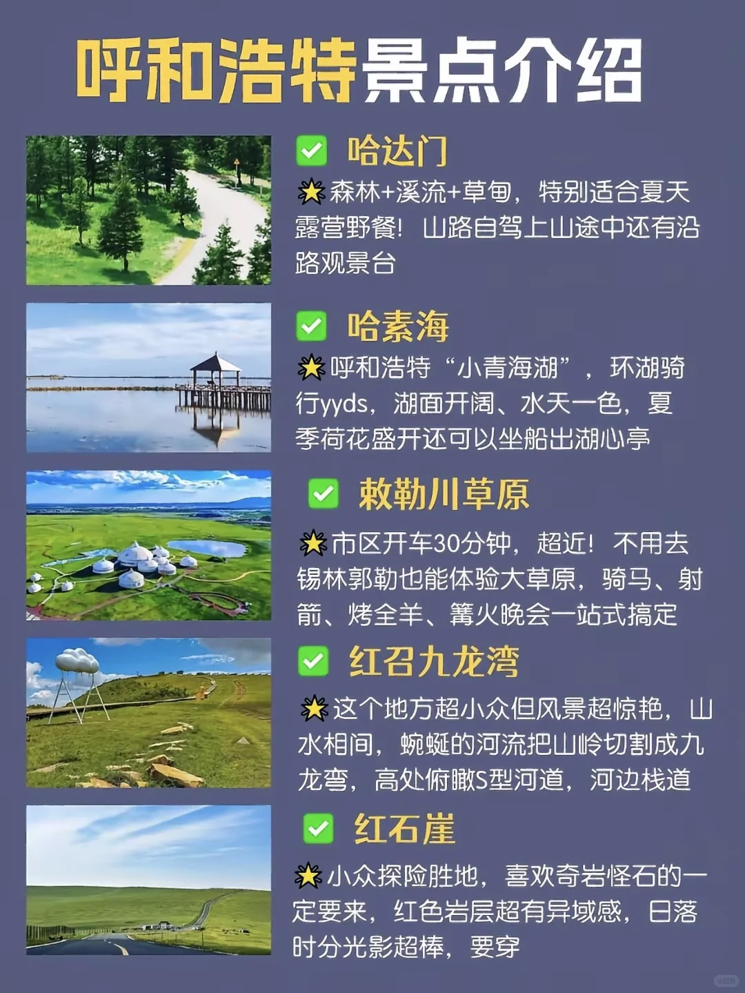 呼市到底有哪些景点❓一条全知道