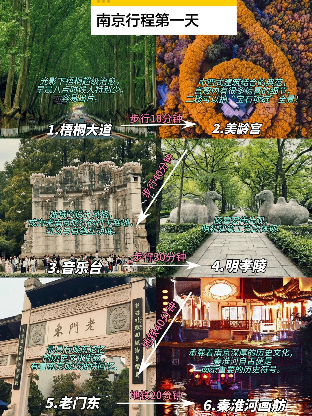 南京三天两夜攻略｜人均900玩转六朝古都！