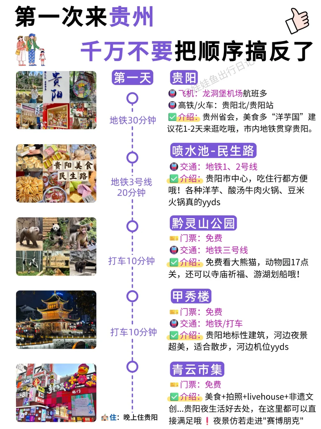 第一次来贵州，千万别把顺序搞反了‼️