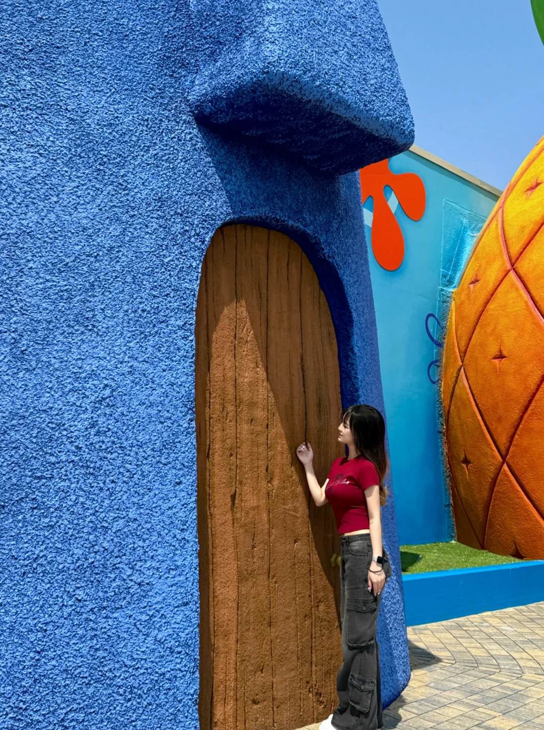 耶 当一天比奇堡海滩的居民🪼