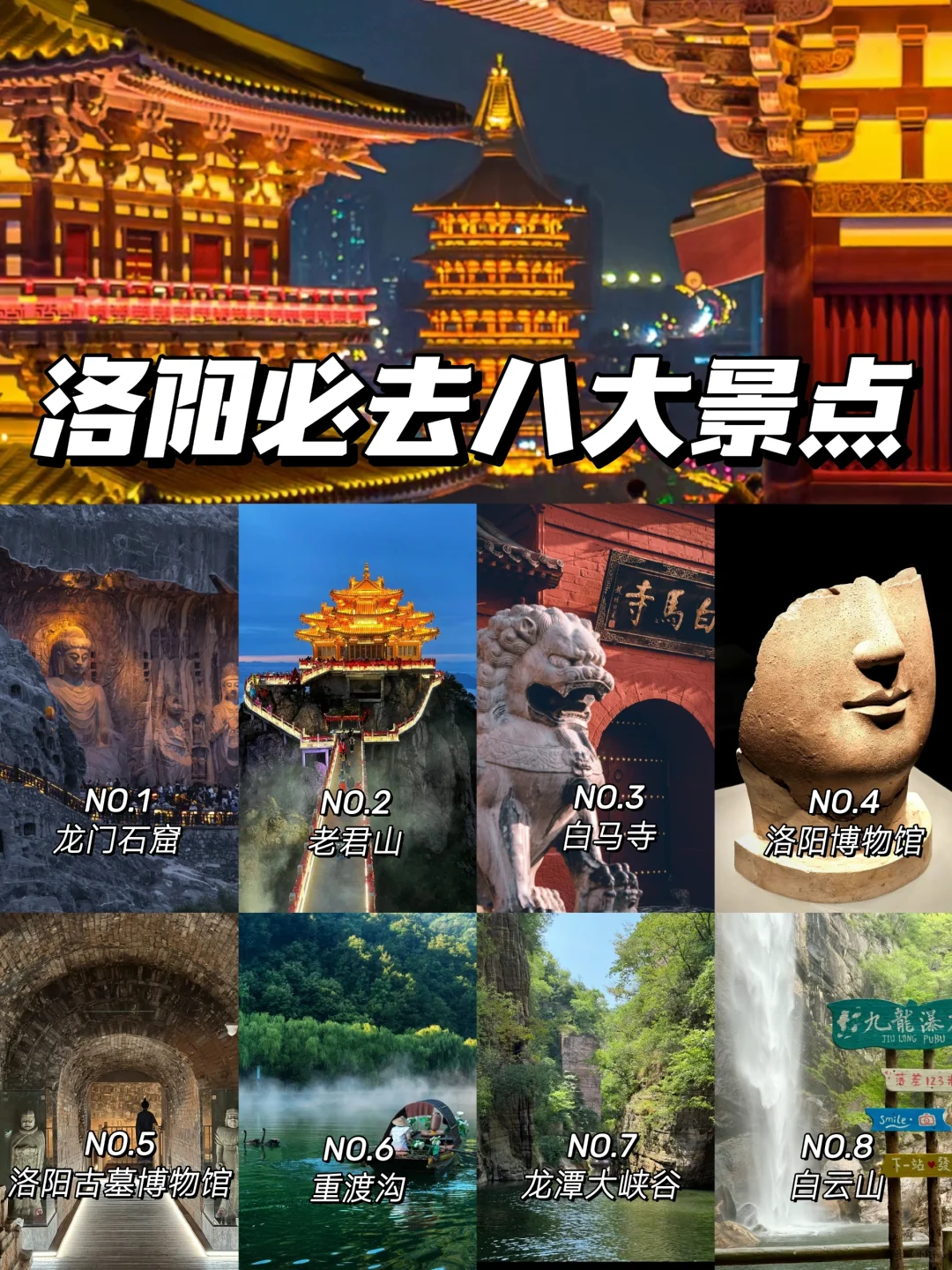 听说洛阳火了🔥这份必打卡攻略快马住🐴