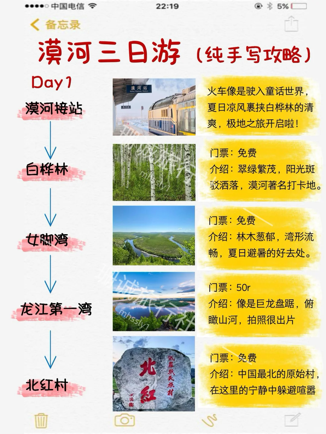 漠河3日游玩攻略📍这么玩就对啦‼️