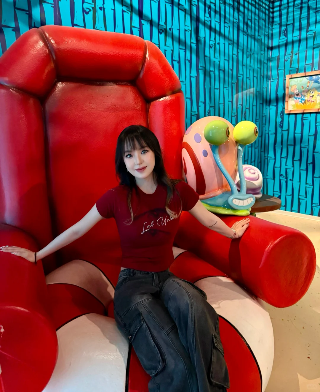 耶 当一天比奇堡海滩的居民🪼