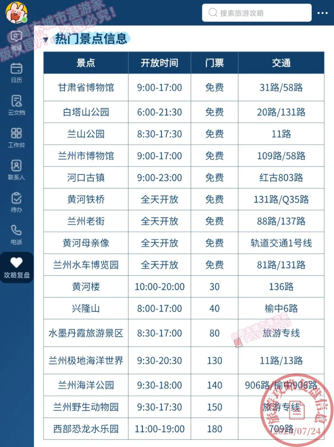 18℃警告！7-8月去兰州别怪我没提醒！