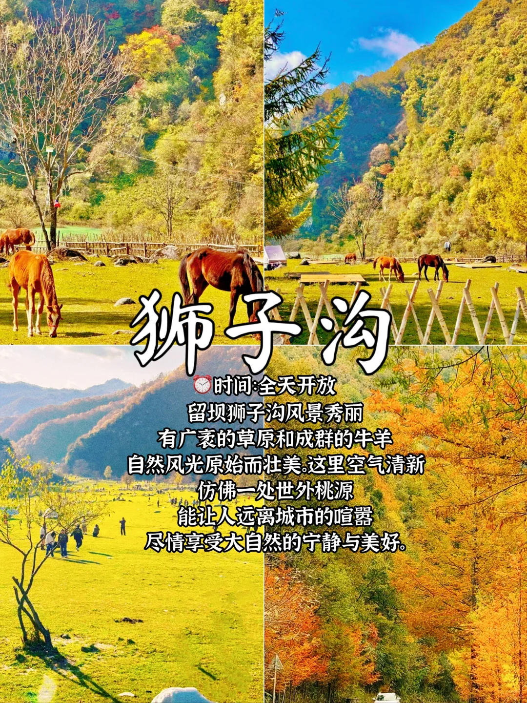 西安周边8个自然风景宝藏地方推荐🔥