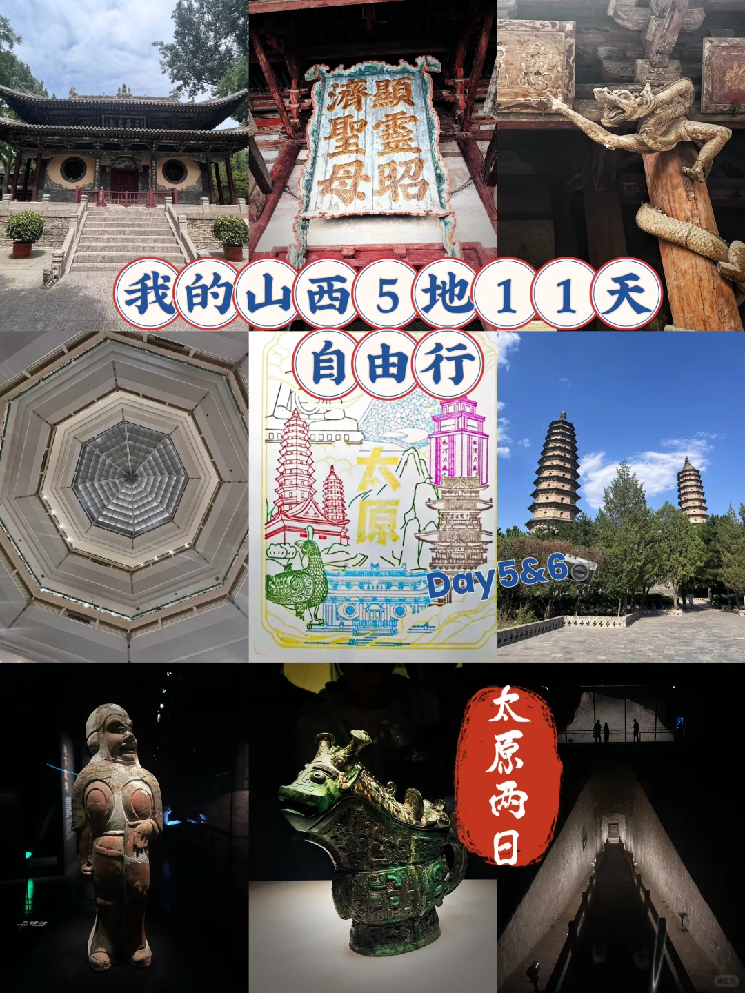 我的山西5地11日一人游~太原2日