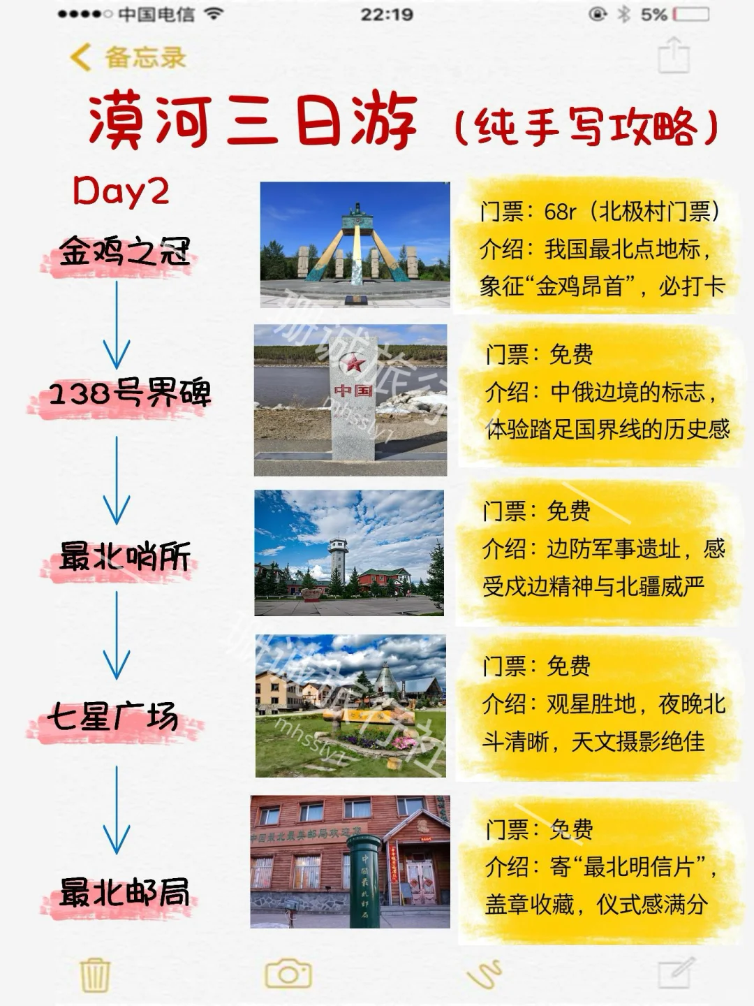 漠河3日游玩攻略📍这么玩就对啦‼️