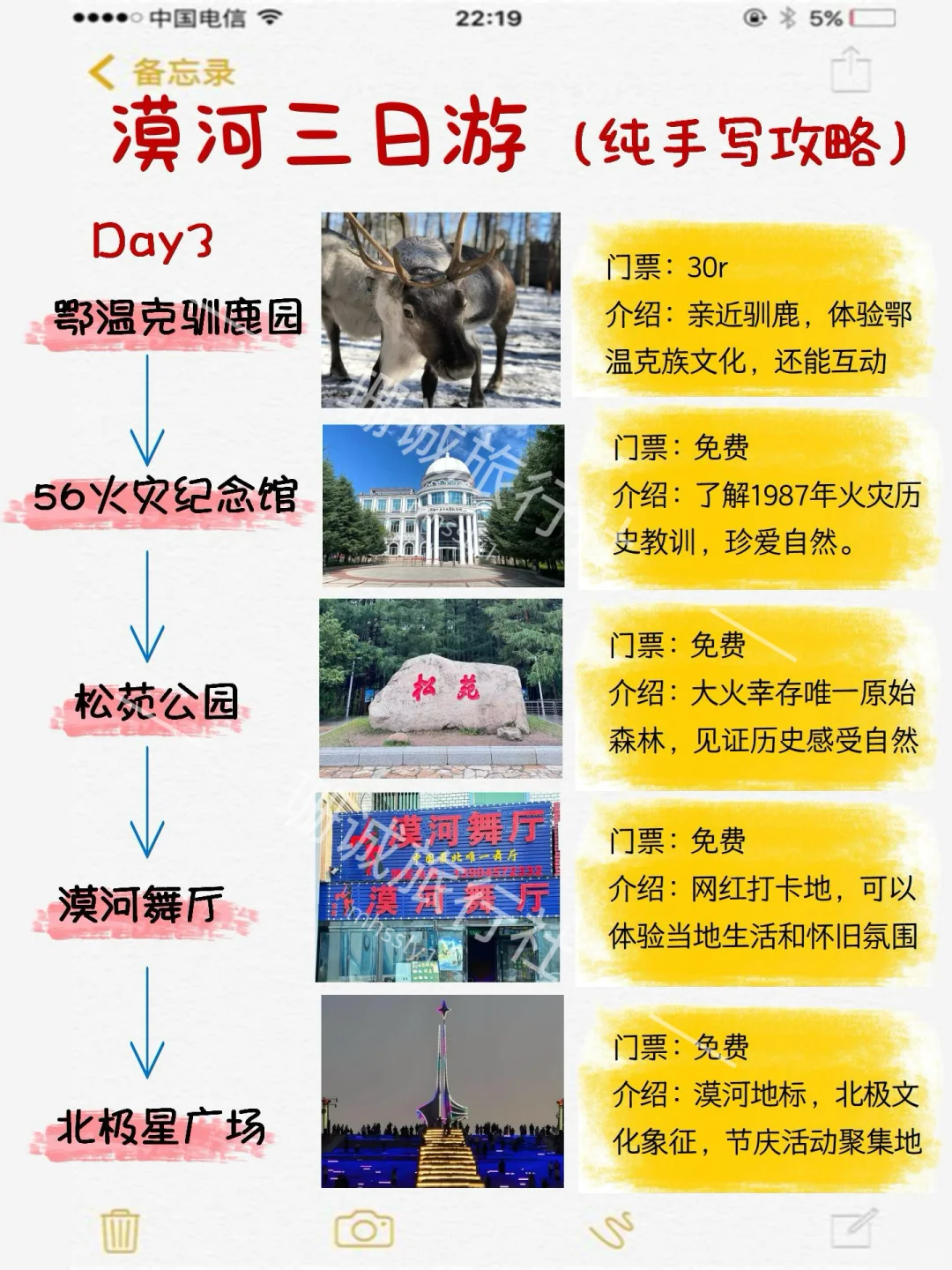 漠河3日游玩攻略📍这么玩就对啦‼️